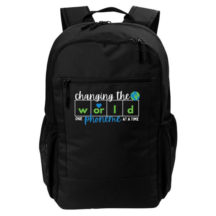 Changing The World One Phoneme At A Time Daily Commute Backpack