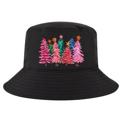 Christmas Tree With Led Light Pine Tree Xmas Light Camping  Cool Comfort Performance Bucket Hat