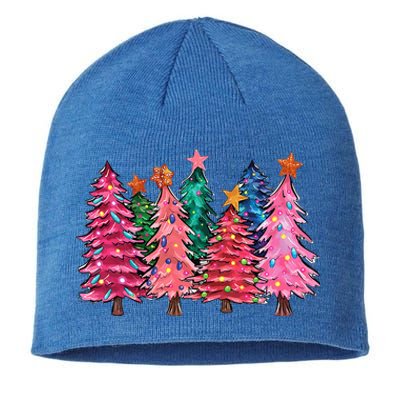 Christmas Tree With Led Light Pine Tree Xmas Light Camping  Sustainable Beanie