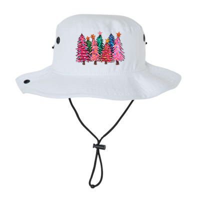 Christmas Tree With Led Light Pine Tree Xmas Light Camping  Legacy Cool Fit Booney Bucket Hat