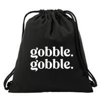 Celebrate Thanksgiving With This Funny Gobble Gobble Fall De Gift Drawstring Bag