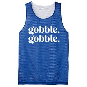 Celebrate Thanksgiving With This Funny Gobble Gobble Fall De Gift Mesh Reversible Basketball Jersey Tank