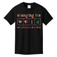 Changing The World One Phoneme At A Time Phonics Teacher Kids T-Shirt