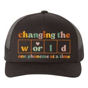 Changing The World One Phoneme At A Time Yupoong Adult 5-Panel Trucker Hat