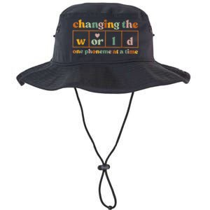 Changing The World One Phoneme At A Time Legacy Cool Fit Booney Bucket Hat