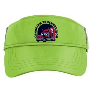 Canadian Truckers Won Freedom Convoy Adult Drive Performance Visor