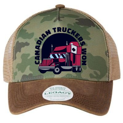 Canadian Truckers Won Freedom Convoy Legacy Tie Dye Trucker Hat