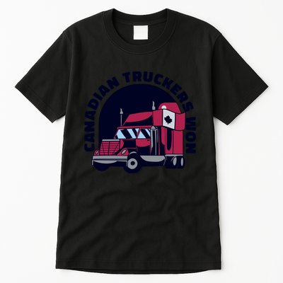 Canadian Truckers Won Freedom Convoy Tall T-Shirt