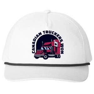 Canadian Truckers Won Freedom Convoy Snapback Five-Panel Rope Hat