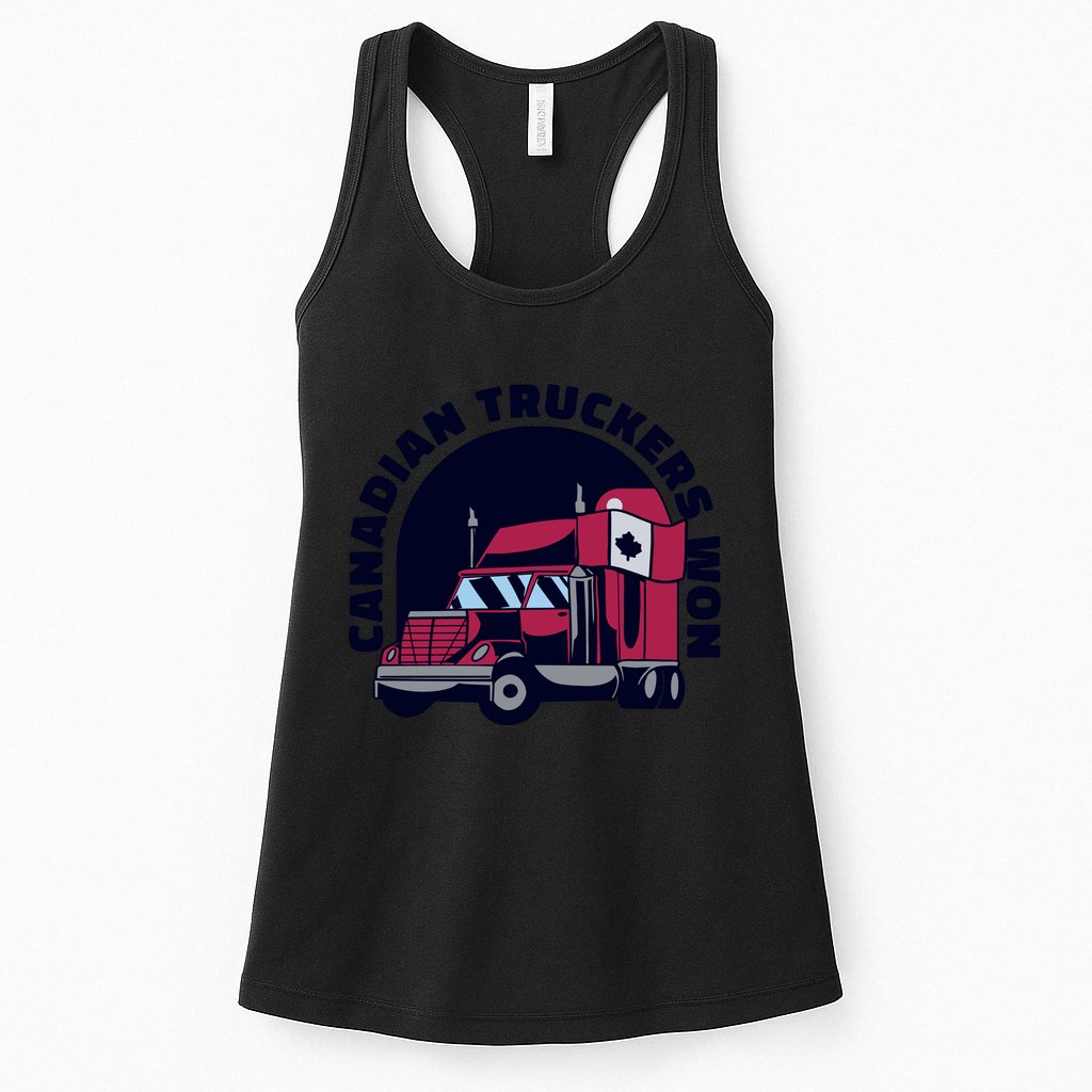 Canadian Truckers Won Freedom Convoy Womens Tank Top