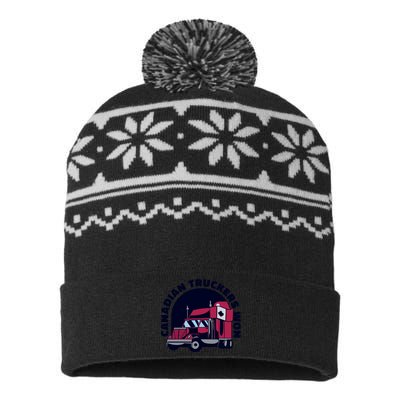 Canadian Truckers Won Freedom Convoy USA-Made Snowflake Beanie