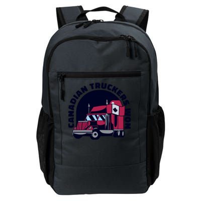 Canadian Truckers Won Freedom Convoy Daily Commute Backpack