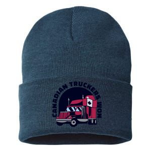 Canadian Truckers Won Freedom Convoy Sustainable Knit Beanie