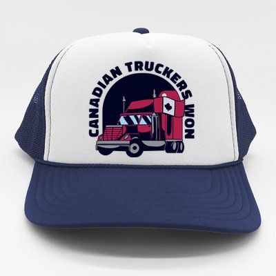 Canadian Truckers Won Freedom Convoy Trucker Hat