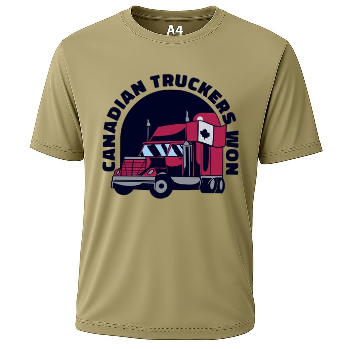Canadian Truckers Won Freedom Convoy Performance Shirt