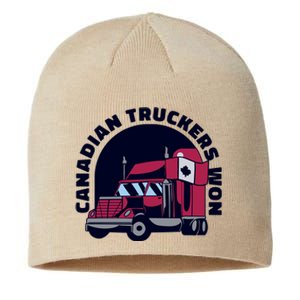 Canadian Truckers Won Freedom Convoy Sustainable Beanie