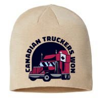 Canadian Truckers Won Freedom Convoy Sustainable Beanie