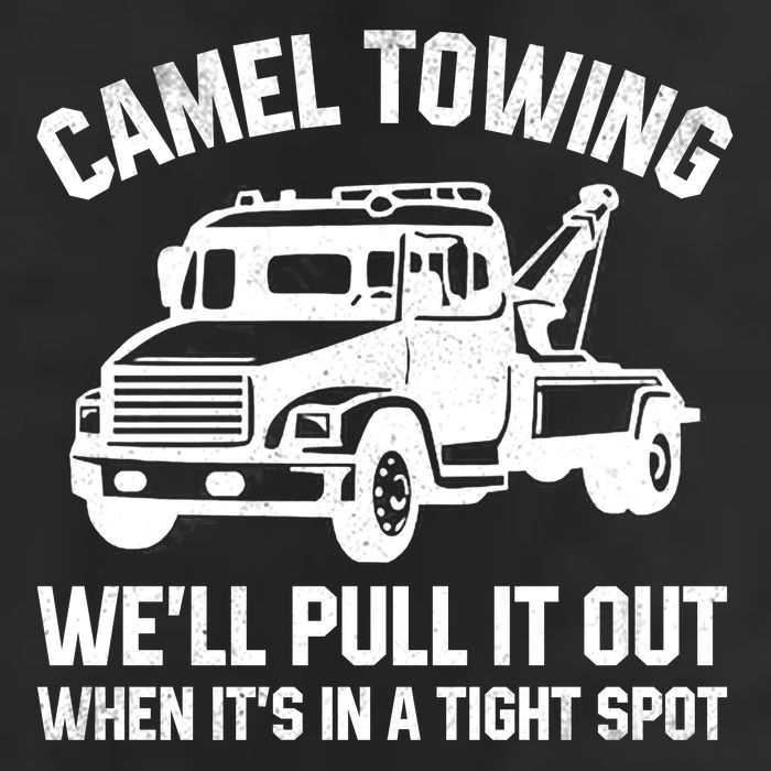 Camel Towing WeLl Pull It Out When ItS In A Tight Spot 7 Panel Mesh Trucker Snapback Hat