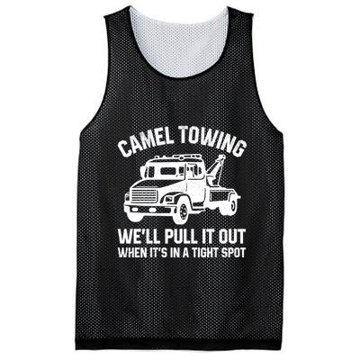Camel Towing WeLl Pull It Out When ItS In A Tight Spot Mesh Reversible Basketball Jersey Tank