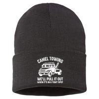 Camel Towing WeLl Pull It Out When ItS In A Tight Spot Sustainable Knit Beanie