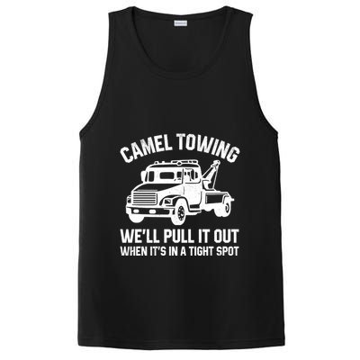 Camel Towing WeLl Pull It Out When ItS In A Tight Spot PosiCharge Competitor Tank