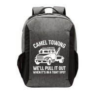 Camel Towing WeLl Pull It Out When ItS In A Tight Spot Vector Backpack