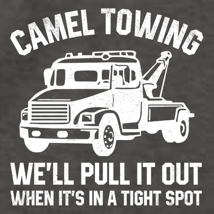 Camel Towing WeLl Pull It Out When ItS In A Tight Spot Vector Backpack