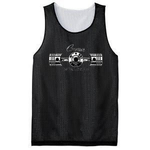 Corvair The World Is Flat Piston And Rods Mesh Reversible Basketball Jersey Tank