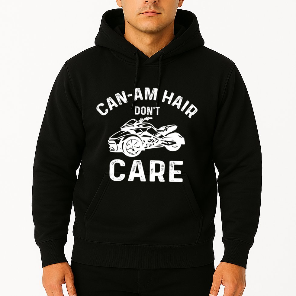 Canam Three Wheels Funny Riding Hoodie