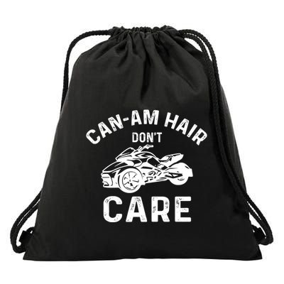 Canam Three Wheels Funny Riding Drawstring Bag