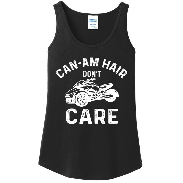 Canam Three Wheels Funny Riding Ladies Essential Tank