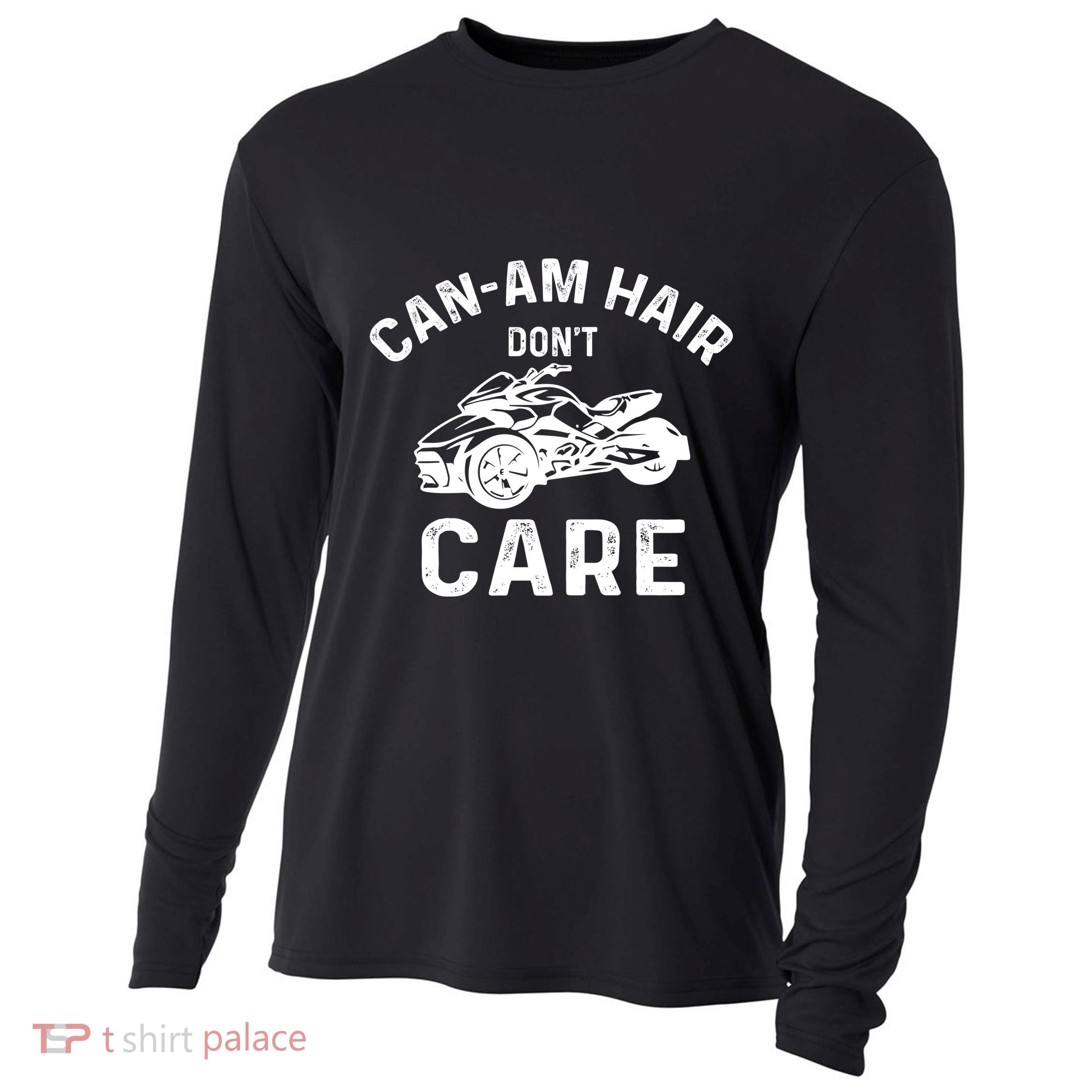 Canam Three Wheels Funny Riding Cooling Performance Long Sleeve Crew