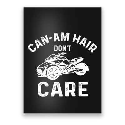 Canam Three Wheels Funny Riding Poster