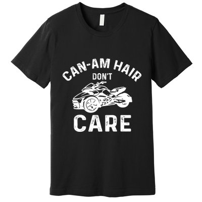Canam Three Wheels Funny Riding Premium T-Shirt
