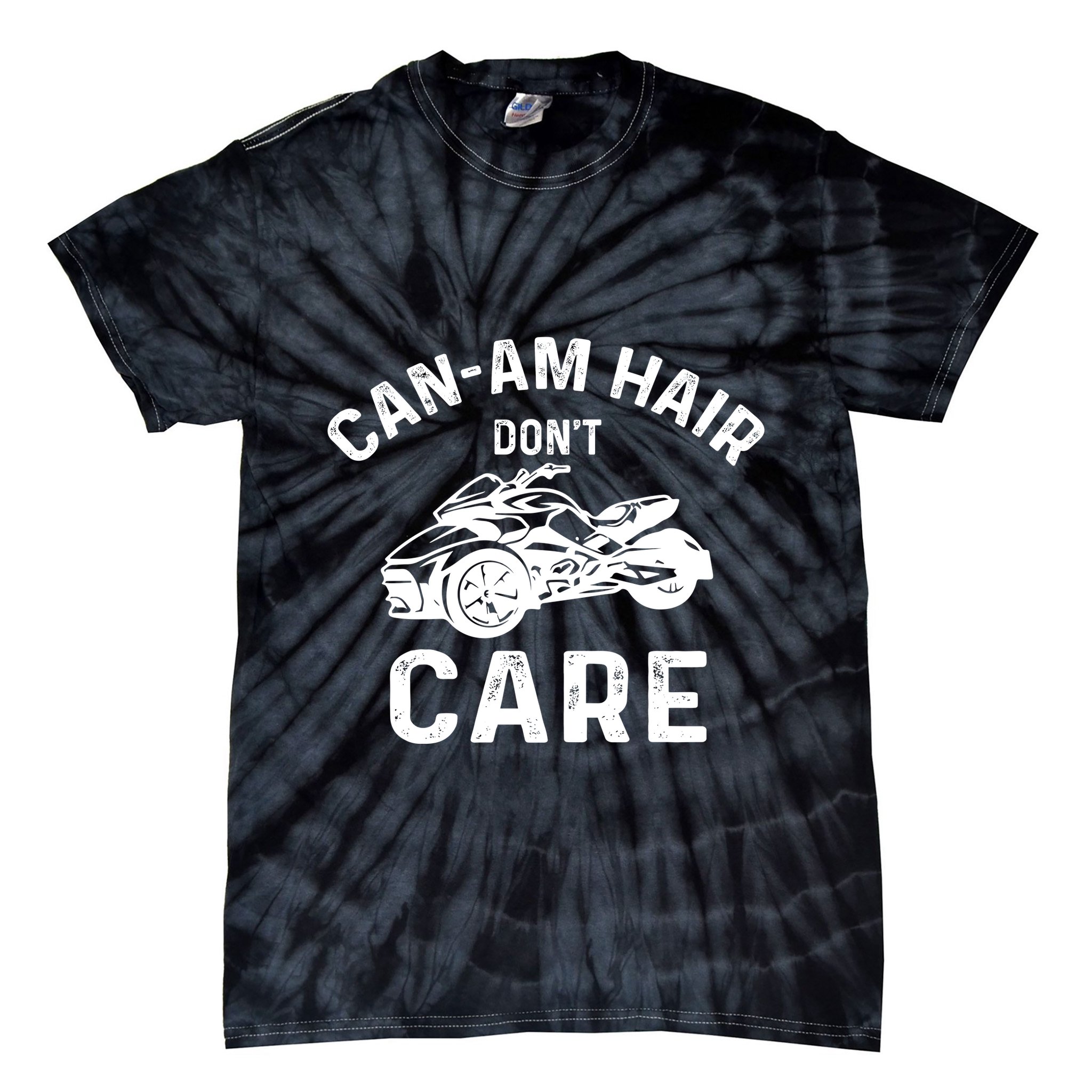 Canam Three Wheels Funny Riding Tie-Dye T-Shirt