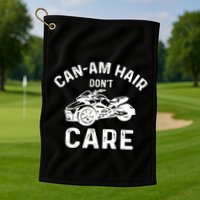 Canam Three Wheels Funny Riding Golf Towel