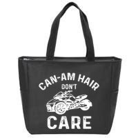 Canam Three Wheels Funny Riding Zip Tote Bag