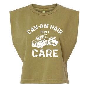 Canam Three Wheels Funny Riding Garment-Dyed Women's Muscle Tee