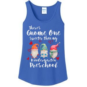 Cute Three Wise Gnomes Valentine's Day Preschool Teacher Gift Ladies Essential Tank