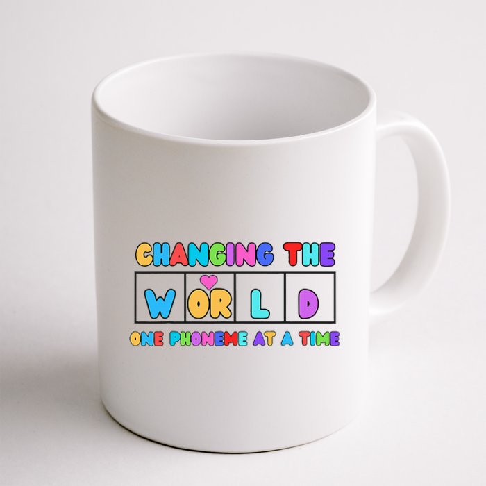 Changing The World One Phoneme At A Time Coffee Mug