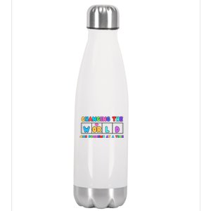 Changing The World One Phoneme At A Time Stainless Steel Insulated Water Bottle