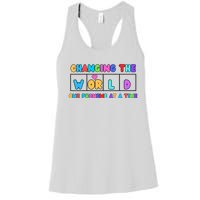 Changing The World One Phoneme At A Time Women's Racerback Tank