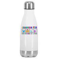 Changing The World One Phoneme At A Time Stainless Steel Insulated Water Bottle