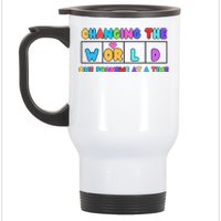 Changing The World One Phoneme At A Time Stainless Steel Travel Mug