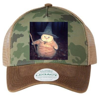 Cheeseball The Wizard Cat Meme Legacy Tie Dye Trucker Hat