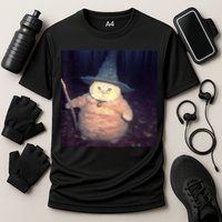 Cheeseball The Wizard Cat Meme Cooling Performance Crew T-Shirt