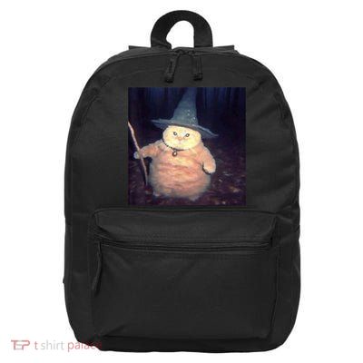 Cheeseball The Wizard Cat Meme 16 in Basic Backpack