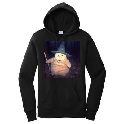 Cheeseball The Wizard Cat Meme Women's Pullover Hoodie
