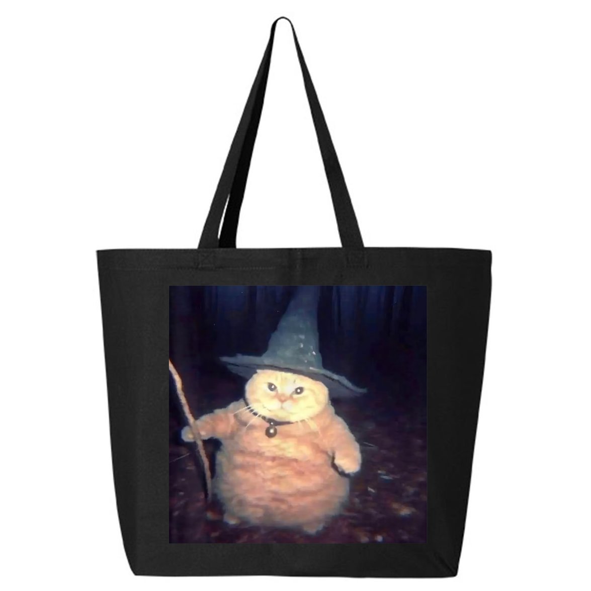 Cheeseball The Wizard Cat Meme 25L Jumbo Tote