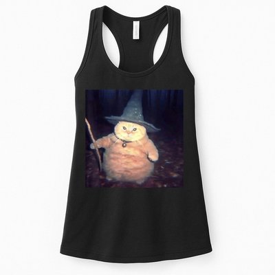 Cheeseball The Wizard Cat Meme Womens Tank Top